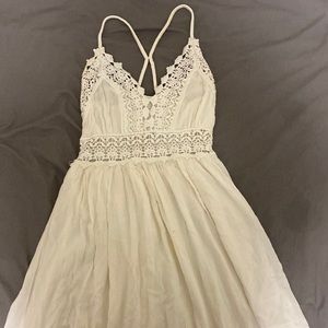 White cute dress